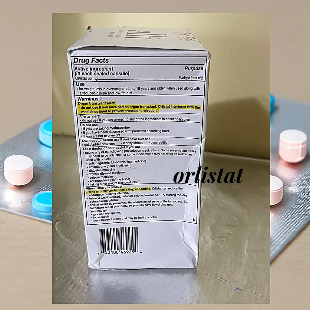 Precio en farmacia de orlistat